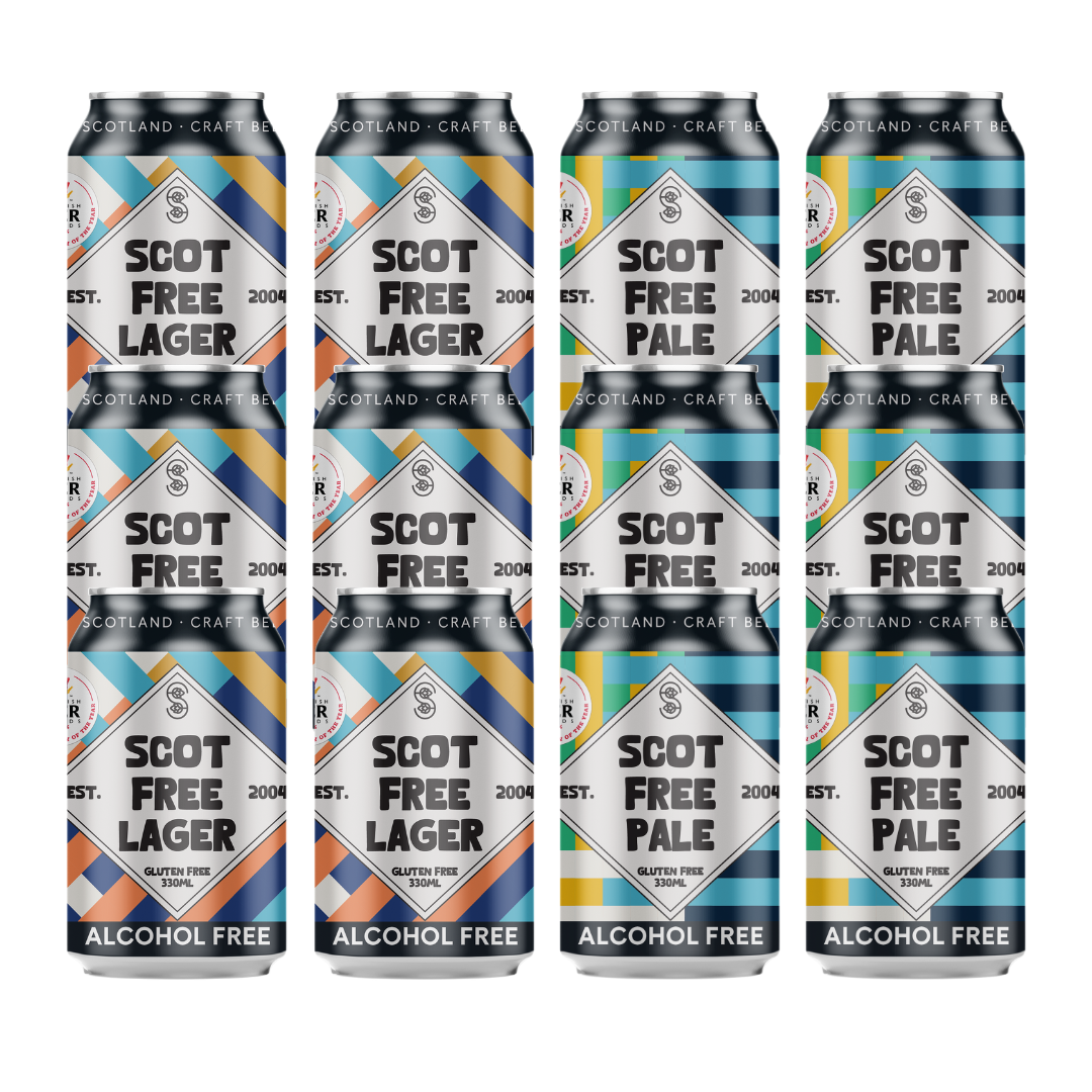 Scottfree Scot Free Alcohol Free 330ml Mixed Case – Stewart Brewing