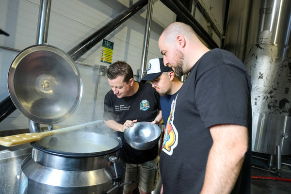 Brewing Beer at Stewart Brewing