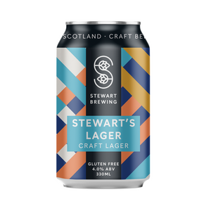 Stewarts Lager 330ml Can