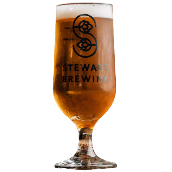 Stewart Brewing's Stemmed Half Pint Glass